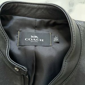 Men’s Coach Leather Jacket